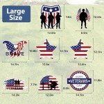 Veterans Day Yard Signs – 8 Piece Set