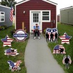 Veterans Day Yard Signs – 8 Piece Set