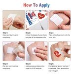 60 Patriotic Temporary Tattoos for Independence Day