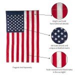 Heavy Duty American Flag - 44"x28" Outdoor