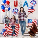 36-Piece Patriotic 4th of July Balloon Set