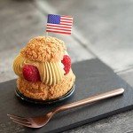 100 Pack USA Flag Toothpick Party Decorations