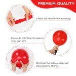 65pcs Red, White, and Blue 4th of July Balloon Kit