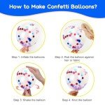 65pcs Red, White, and Blue 4th of July Balloon Kit