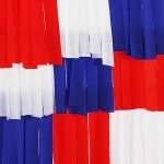 Fourth of July Patriotic Party Streamers - 9 Rolls
