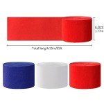 Fourth of July Patriotic Party Streamers - 9 Rolls