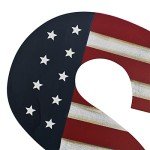 USA Metal Yard Sign for Patriotic Outdoor Decor