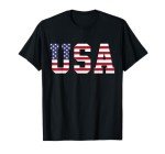 Patriotic USA Flag 4th of July T-Shirt