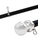 6 Ft Tangle-Free Spinning Flag Pole