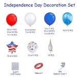 Red, White & Blue Balloon Garland Arch Kit