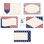 Patriotic Election Postcards - 100 Red, White & Blue