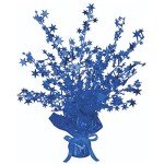 Blue Star Gleam 'N Burst Centerpiece - 15-Inch