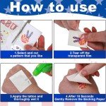 64PCS Patriotic Temporary Tattoos for Veterans Day