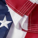 Durable 3x5 American Flag with Embroidered Stars