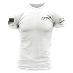1776 Flag Men's T-Shirt by Grunt Style
