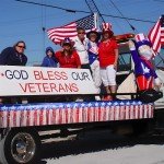 Red, White, and Blue Foil Fringe Garland Set