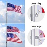 Telescoping Flag Pole Kit with American Flag
