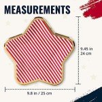 Star-Shaped 4th of July Party Paper Plates