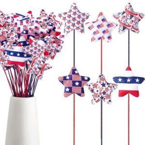 36 Pcs 4th of July Star Picks Set