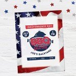 American Flag Letter Paper Set of 25