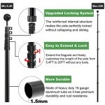 20 FT Heavy Duty Telescopic Flag Pole Kit