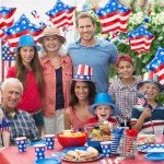 30Pcs Red, White, and Blue Star Balloons