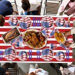 American Flag Tableware Set for Patriotic Celebrations