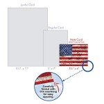 10 Patriotic American Flag Boxed Cards