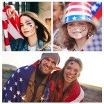 Glow-in-the-Dark Independence Day Tattoo Set