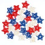 30 PCS 4th of July Star Decor Set