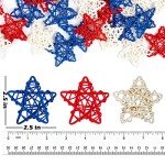 30 PCS 4th of July Star Decor Set