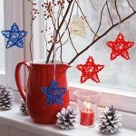 30 PCS 4th of July Star Decor Set