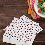 Americana Stars Cocktail Napkins for Patriotic Events