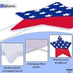 4th of July Yard Signs - Pack of 11