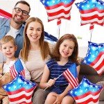 Star-Shaped Independence Day Foil Balloon Set