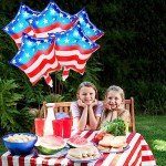Star-Shaped Independence Day Foil Balloon Set