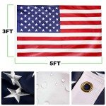 25 FT Heavy Duty Flag Pole Kit with Flag