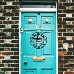 God Bless America Metal Star Wall Decor