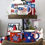 Mini Patriotic USA Coffee Mug Set - 3 Pack