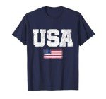 American Flag July 4th Patriotic T-Shirt for All