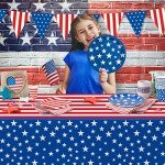 4th of July American Flag Party Supplies Set