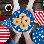 4th of July American Flag Party Supplies Set