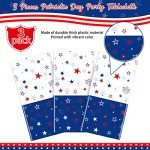 3 Pack Stars & Fireworks Patriotic Tablecloths