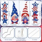 4th of July LED Patriotic Lawn Decorations