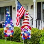 4th of July LED Patriotic Lawn Decorations