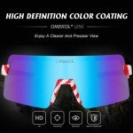 USA Flag Polarized Sports Sunglasses for Outdoor Activities