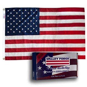 2.5'x4' Grommeted American Flag by Valley Forge