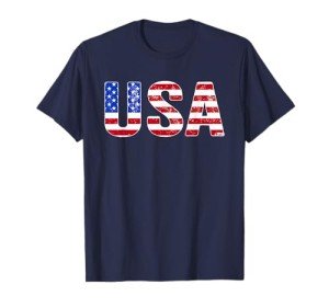 Patriotic American Flag T-Shirt for All Ages