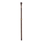 Telescoping 5ft Metal Flag Pole with Clips