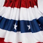 3-Pack American Flag Bunting for Patriotic Decor